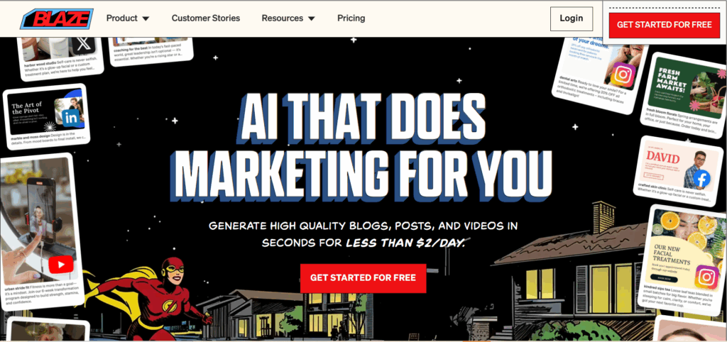 Blaze.Ai Review Dashboard