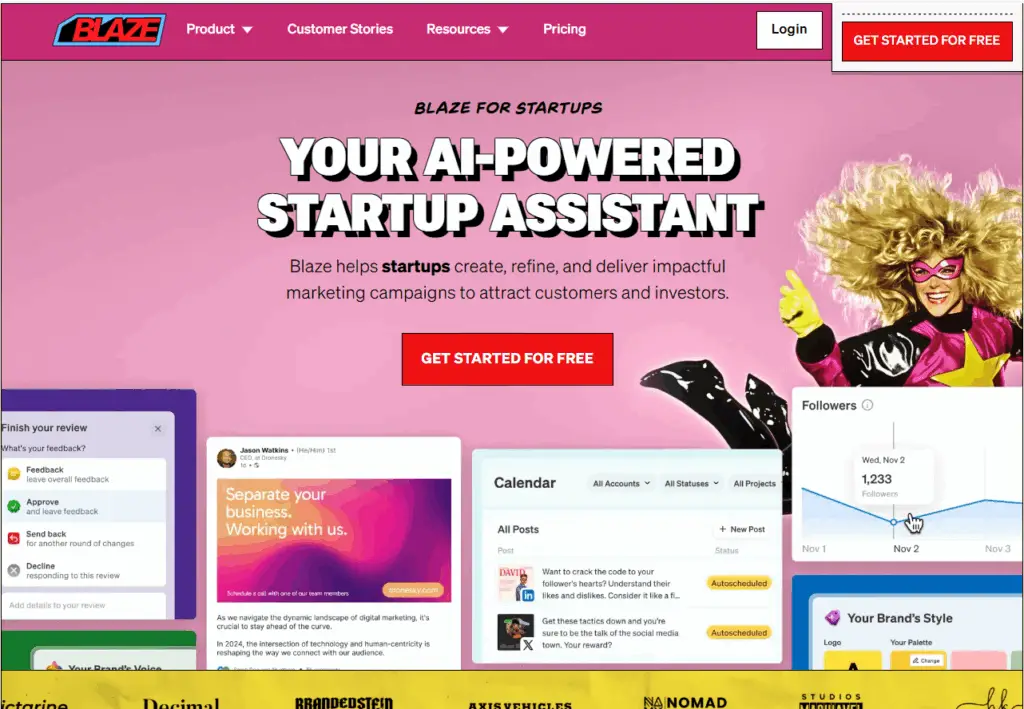 Blaze.Ai Reviews start up and founders