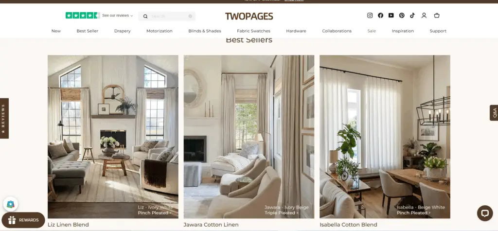 Two pages Minimalist and Modern Design